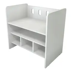 ZER - CUNA PARA BEBE BLANCO 2 EN 1 CON COLCHON ANGELS