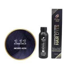 FRENCH GOLD - Tinte French's Gold Hair Dyes 1.11 Negro Azul 60g