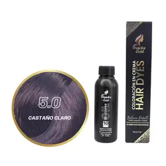 FRENCH GOLD - Tinte French's Gold Hair Dyes 5.0 Castaño Claro 60g