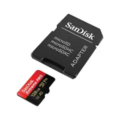 SANDISK - Micro SD 128GB Extreme PRO U3 4K 200MBs