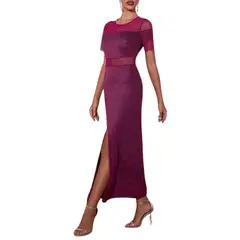 YURELKSHOP - VESTIDO CASUAL AJUSTADO MIDI