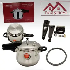 SWISSHOME DR HOFFMAN - Olla Express Swisshome 4 litros + Kit de Repuestos
