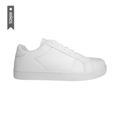 GOLTY - Tenis Class 24 Niño-Blanco