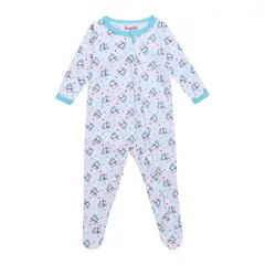 SANTANA - Pijama Bunny Niña Agua Marina