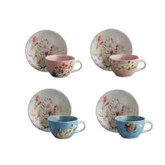 CORONA - Set de Té Plenty 4 Puestos 8 Piezas 249.6 ml