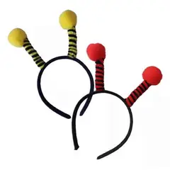 GENERICO - Set X2 Diademas Tiaras Abejita Disfraz Mariquitas Cintillos