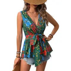 YURELKSHOP - BLUSA CASUAL COLA PATO SISA ESTAMPADA