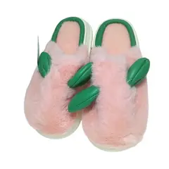 YOYOSO - PANTUFLAS CON OREJAS DE CONEJO - ROSADA - TALLA 36-37
