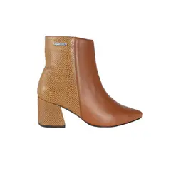 SANTORINI - BOTIN BRUNA CUERO