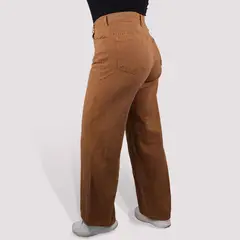 LEC LEE - Jean para Mujer Cropped Palazzo