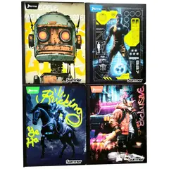 NORMA - Cuaderno Cuadriculado Niño 100 Hojas x 6 Unds Summer