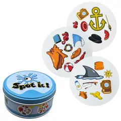 GENERICO - Juego De mesa Integración Familiar Percepción Visual spot it