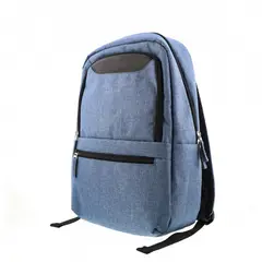 ZER - MALETA MORRAL AZUL TELA 15.6 PULGADAS MULTIBOLSILLOS PORTATIL_.