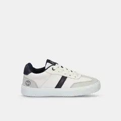 BUBBLE GUMMERS - Tenis Junior Para Niño Bubblegummers Blanco-Gris Stanley