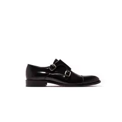 OVERSTATE - Zapatos En Cuero Con Hebillas 6778-MP2189OV Negro