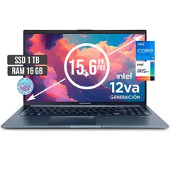 ASUS - PORTATIL INTEL CORE I5-12500H SSD 1TB RAM 16GB LED 15,6 FULL HD