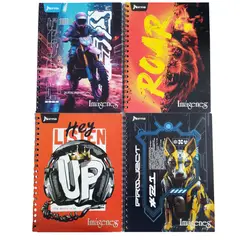 NORMA - Cuaderno Argollado Cuadriculado Niño 80 Hojas X 6 Unidades