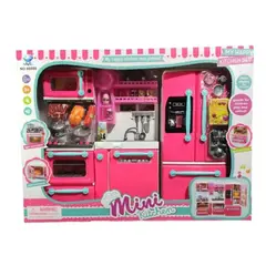 GENERICO - Mini cocina de juguete para niñas y niños