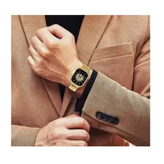 MOBULA - Reloj inteligente Mobulaa Ultra Mini Gold Smartwatch - Dorado