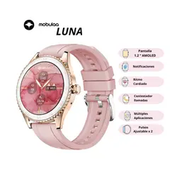 MOBULA - Reloj inteligente Smartwatch Aurafit LUNA