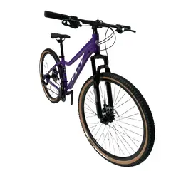 GW - BICICLETA TODOTERRENO RIN 27.5 MONKEY ALUMINIO 7VEL MEC VIOLETA T/15