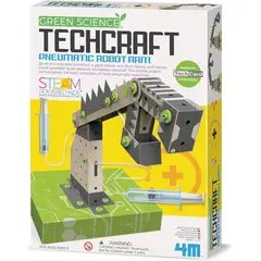 4M - BRAZO DE ROBOT NEUMÁTICO - KIT DE CIENCIA PARA NIÑOS