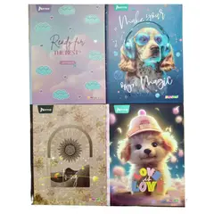 NORMA - Cuaderno Cosido Rayado Niña 90 Hojas Durabook X- Presarte