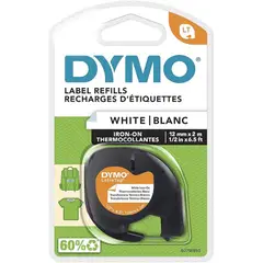 DYMO - Cinta Rotuladora Letratag Adhesión Textil Termica