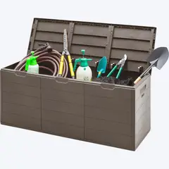 RIMAX - Baul Multiusos Baru 300 Litros Mocca