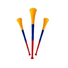 GENERICO - Vuvuzela Corneta Trompeta Colombia Mundial Pito Futbol 40cm