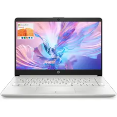 HP - Laptop 14 HD, Intel N4120, 8GB RAM, 64GB eMMC, Office 365