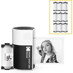 KODAK - Cámara Instantánea Memo Shot ERA + Impresora de Etiquetas