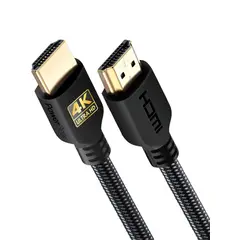 ZER - CABLE HDMI 2.0 4K DE 10 METROS NEGRO MACHO ALTA DEFINICION