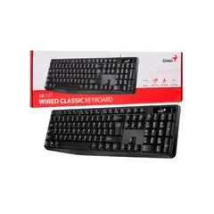 GENIUS - Teclado Usb Smart Kb 117 Negro