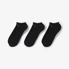 NIKE - MEDIAS EVERYDAY CUSHIONED 3 PARES SX7673-010 NEGRO