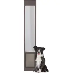 PETSAFE - Puerta corrediza para mascotas 1 pieza altura ajustable