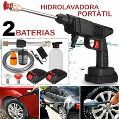 SKY - Kit Hidrolavadora ORIGINAL Inalámbrica Portátil Recargable Y Maletin