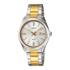 CASIO - Reloj ltp-1302sg-7avdf Original En Acero Diseño Elegante - Dama