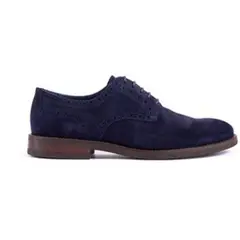 OVERSTATE - Zapatos Casuales en Cuero Azul Oscuro