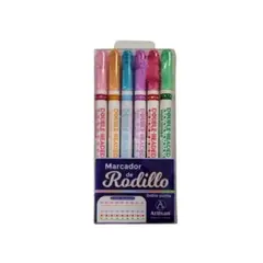 ARTISAN - Resaltador Rodillo X 6 Doble Punta