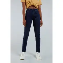 KOAJ - Jean Jegging tiro alto azul oscuro sin rotos MUJER