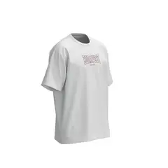KOAJ - Camiseta oversize unicolor cuello redondo con diseÃ±o c HOMBRE