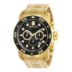 GENERAL - Reloj Invicta Pro Diver 0072 Hombre Acero Dorado Original