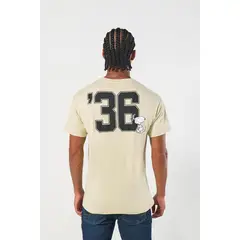 KOAJ - Camiseta manga corta con estampado en frente de Harvard Hombre