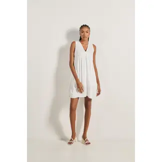 KOAJ - Vestido largo para mujer en tono crema claro cuenta con m MUJER