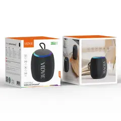 VIDVIE - Parlante Recargable Bluetooth SP926 - Negro