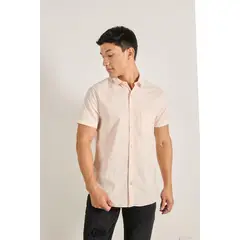 KOAJ - Camisa para hombre con cuello sport collar unicolor, conf HOMBRE