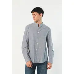 KOAJ - Camisa cuello neru manga larga en slim fit HOMBRE