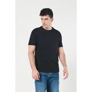 KOAJ - Camiseta en algodón manga corta unicolor para hombre, dob HOMBRE