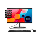 HP - AIO 22-dg0011la FHD INTEL N100 RAM 8GB 512GB SSD Black